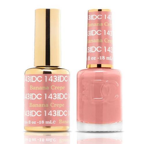 DND DC Duo Gel Matching Color - 143 BANAN CREPE - Jessica Nail & Beauty Supply - Canada Nail Beauty Supply - DND DC DUO