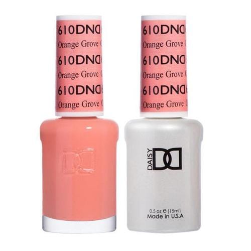 DND Duo Gel Matching Color - 610 Orange Grove - Jessica Nail & Beauty Supply - Canada Nail Beauty Supply - DND DUO