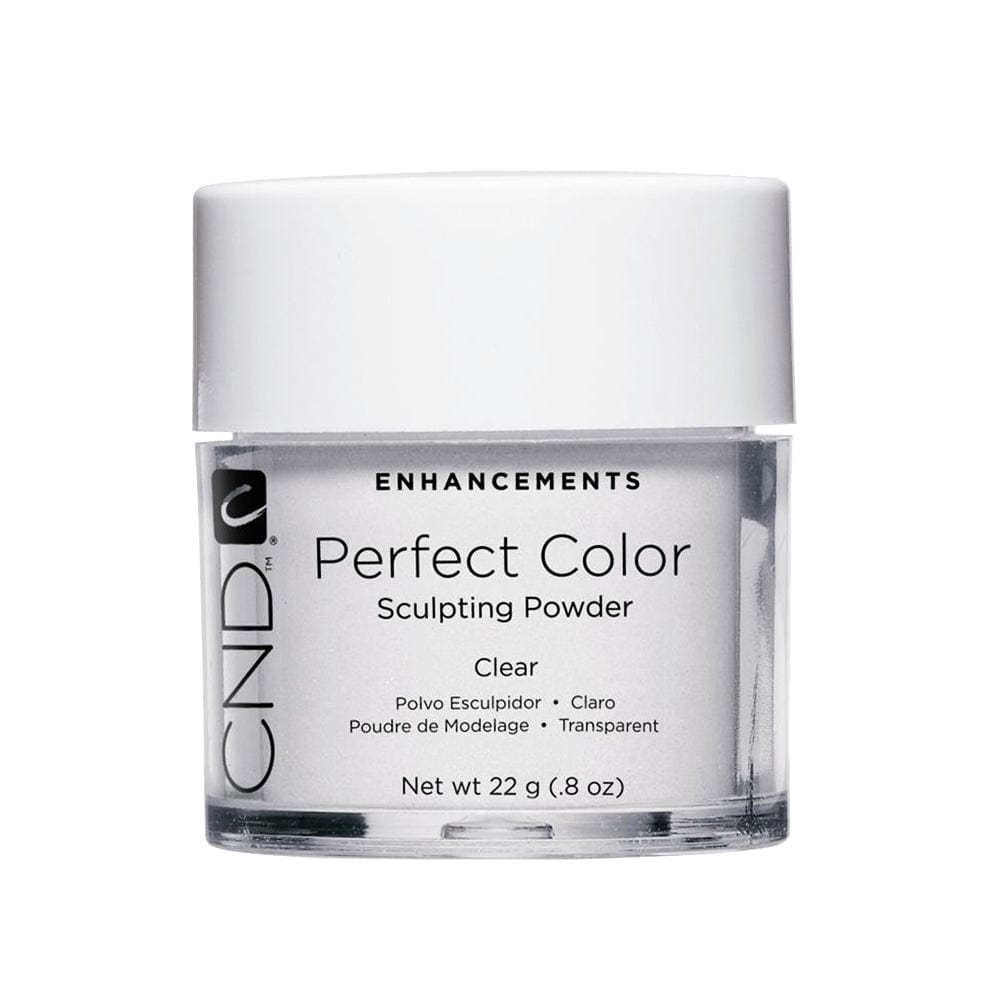 CND Perfect Color Sculpting Powder Acrylic Powder Clear