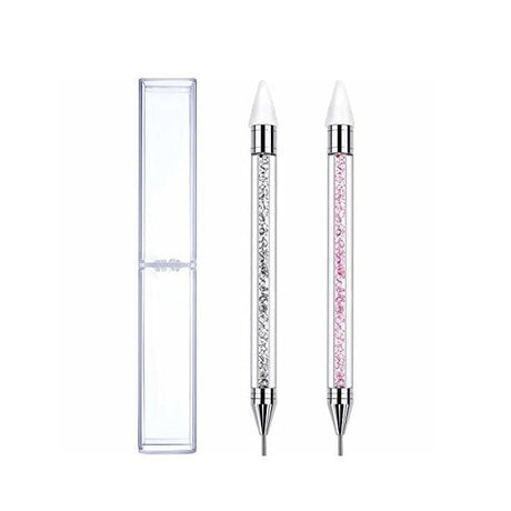 JNBS Nail Art Brush Dual-ended Rhinestone Picker (Assorted Color)