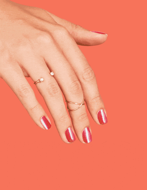 OPI Nail Lacquer NL HR N06 Paint The Tintseltown Red