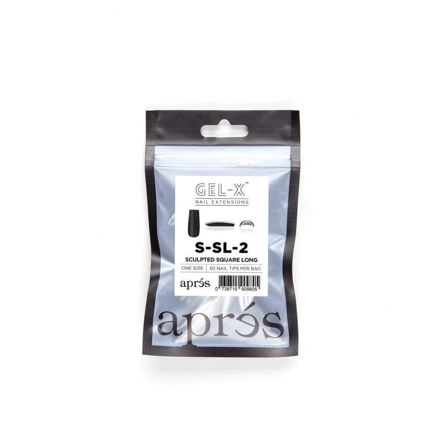Apres Refill Bags (50pcs) Sculpted Square Long Tips