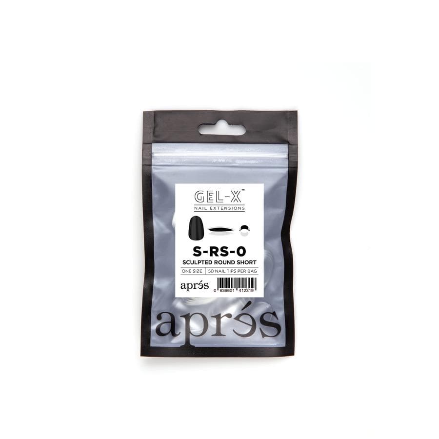 Apres Refill Bags (50pcs) Sculpted Round Short Tips