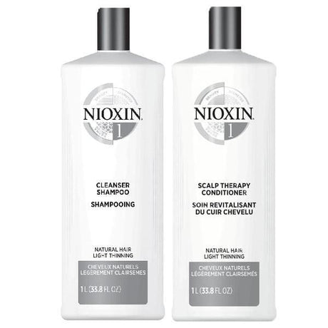 NIOXIN #1 Natural Hair - Natural Hair Light Thinning(Set of 2 Steps) - Jessica Nail & Beauty Supply - Canada Nail Beauty Supply - SHAMPOO & CONDITIONER