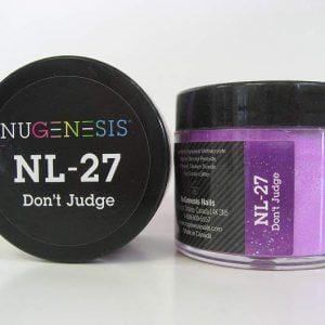 NUGENESIS - Nail Dipping Color Powder 43g NL 27 Don’t Judge - Jessica Nail & Beauty Supply - Canada Nail Beauty Supply - NuGenesis POWDER