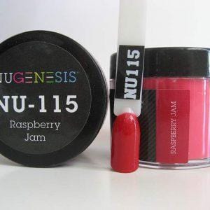 NUGENESIS - Nail Dipping Color Powder 43g NU 115 Raspberry Jam - Jessica Nail & Beauty Supply - Canada Nail Beauty Supply - NuGenesis POWDER