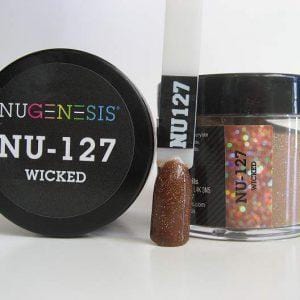 NUGENESIS - Nail Dipping Color Powder 43g NU 127 Wicked - Jessica Nail & Beauty Supply - Canada Nail Beauty Supply - NuGenesis POWDER