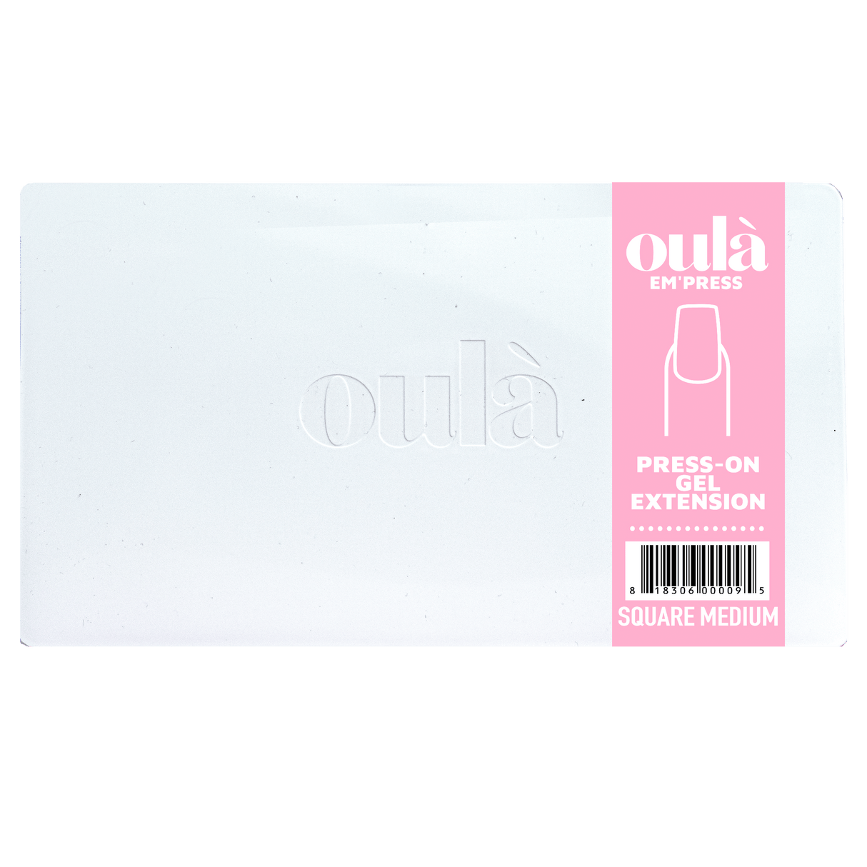 Oulà EM'PRESS Square Medium (Box of 600 Tips) - Old Version
