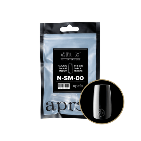 Apres Refill Bags (50pcs) Natural Square Medium