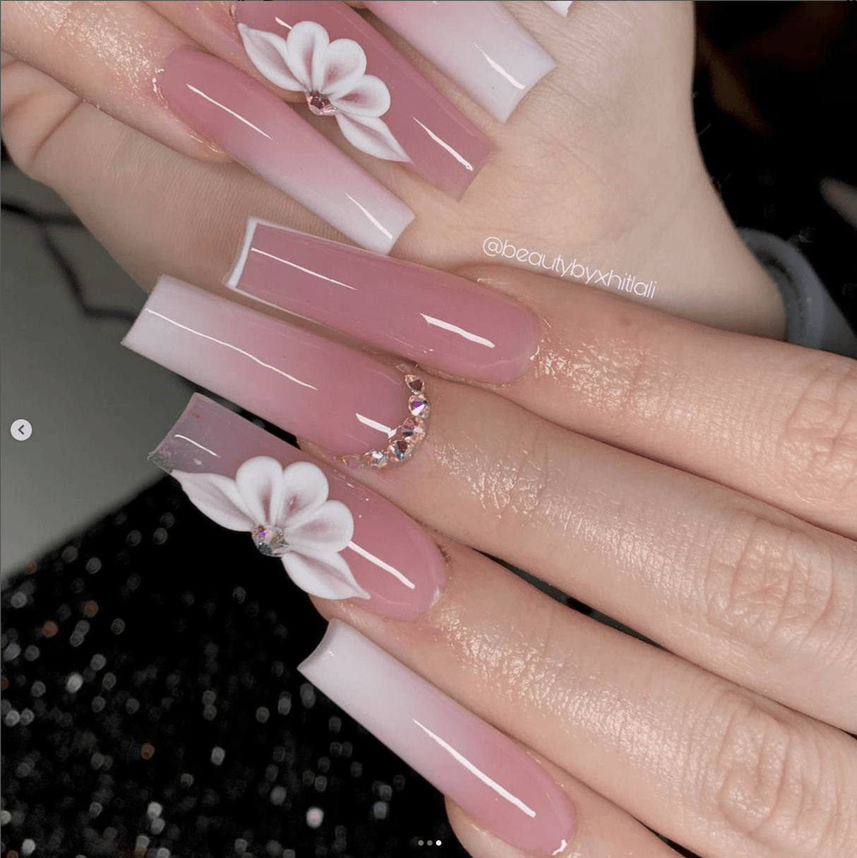 V Beauty Pure Acrylic Powder 1.5 oz Carnation