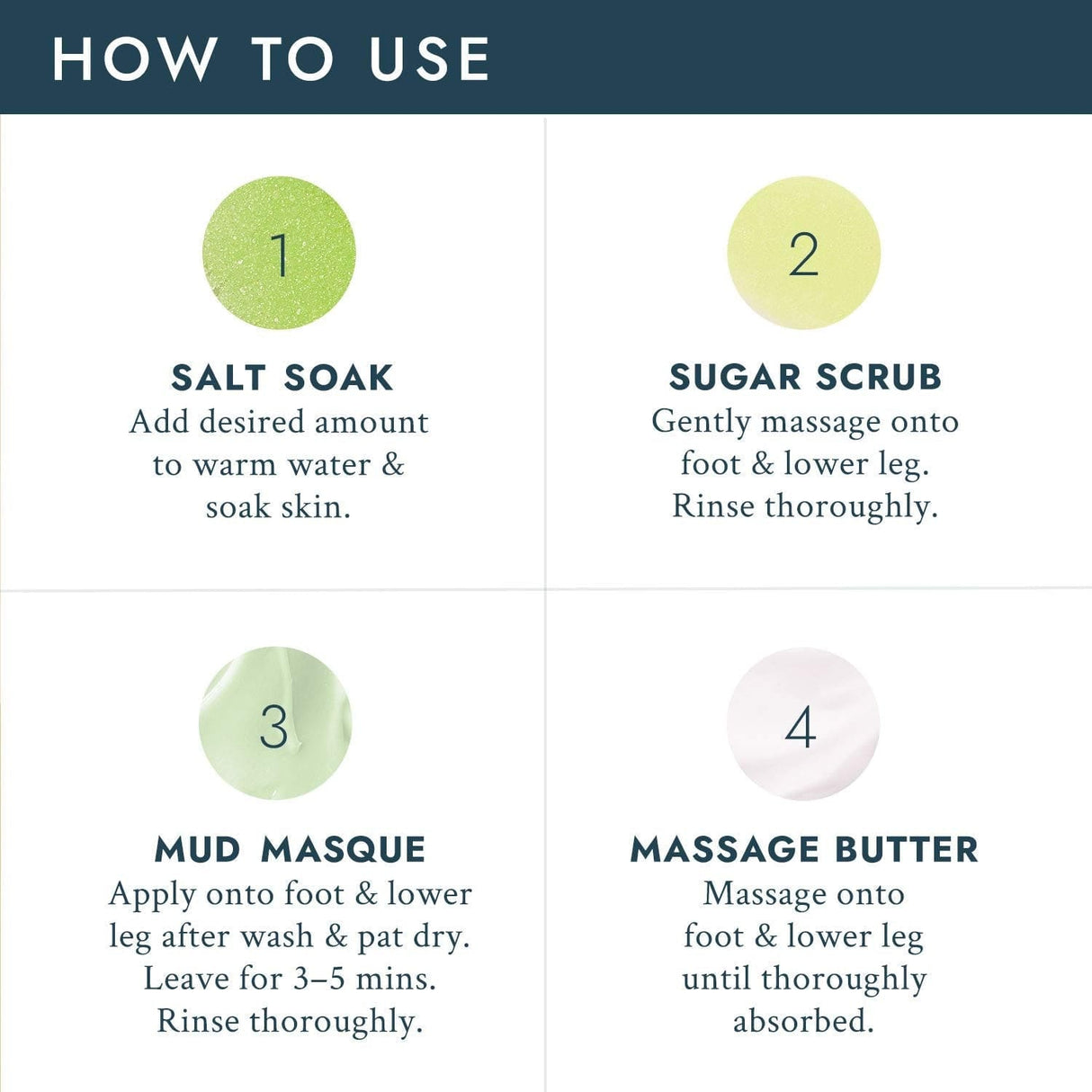 VOESH Pedi In A Box Deluxe 4 Step Olive Sensation