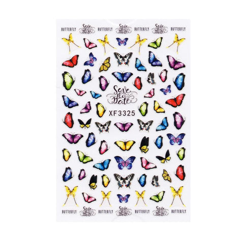 JNBS Butterfly Nail Sticker