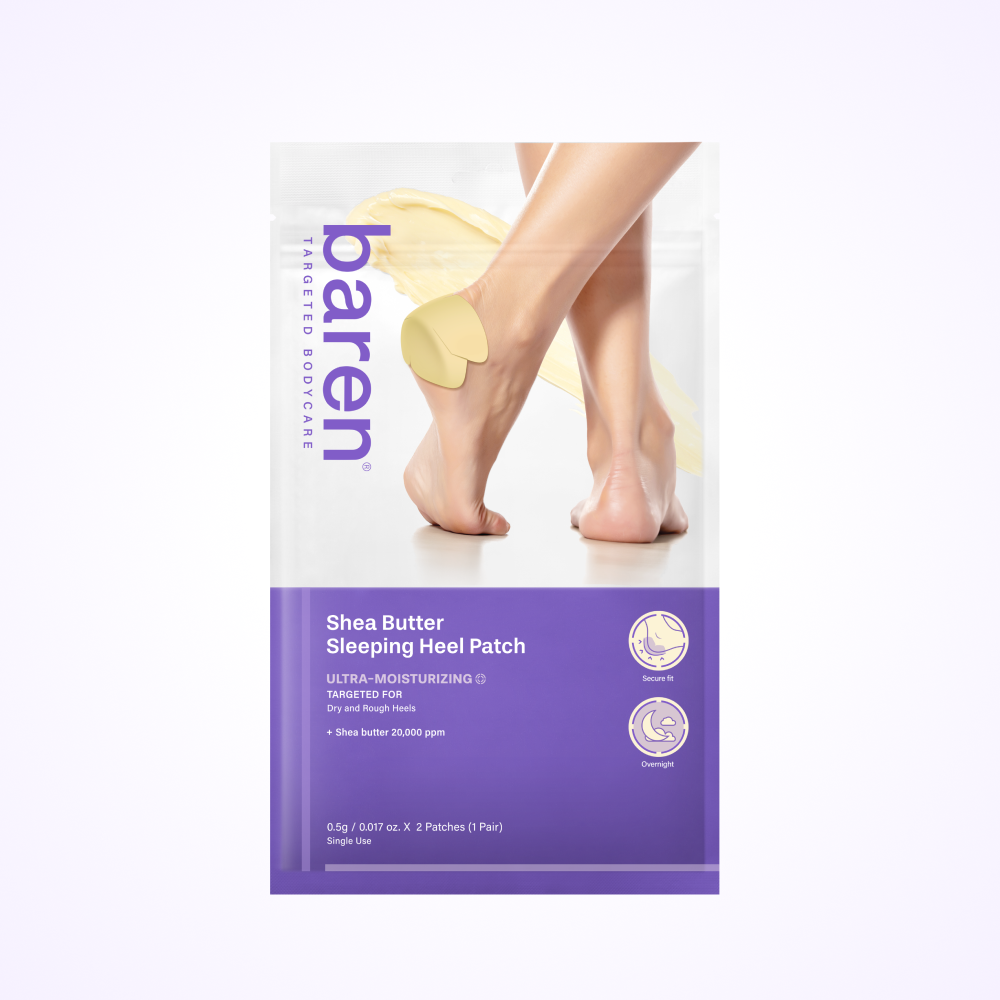 BAREN Shea Butter Sleeping Heel Patch 10ea