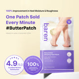 BAREN Shea Butter Sleeping Heel Patch 10ea
