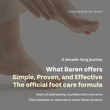 BAREN Shea Butter Sleeping Heel Patch 10ea