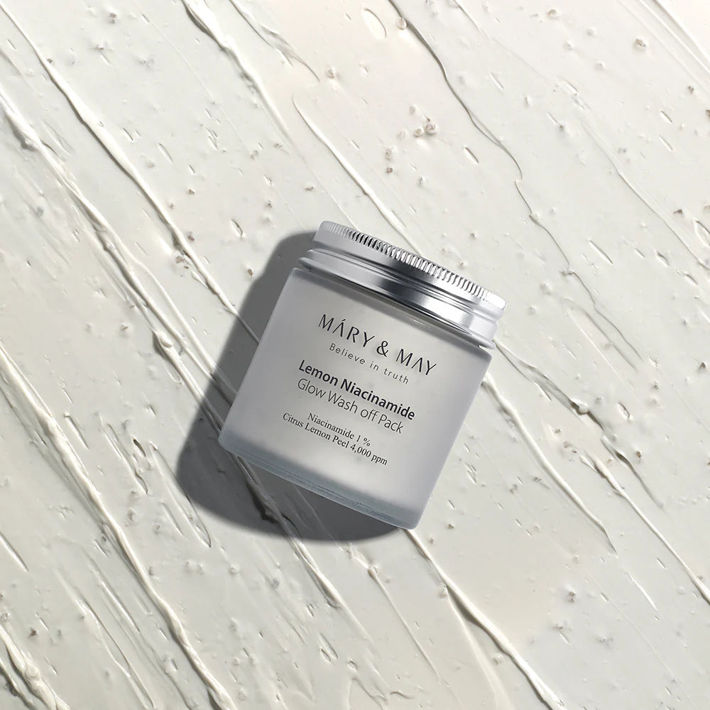 MARY&MAY Lemon Niacinamide Glow Wash Off Pack 125g