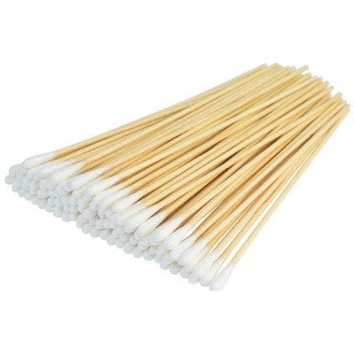 DYNAREX Cotton Tipped Wood Applicators 6" (Pack of 100pcs)