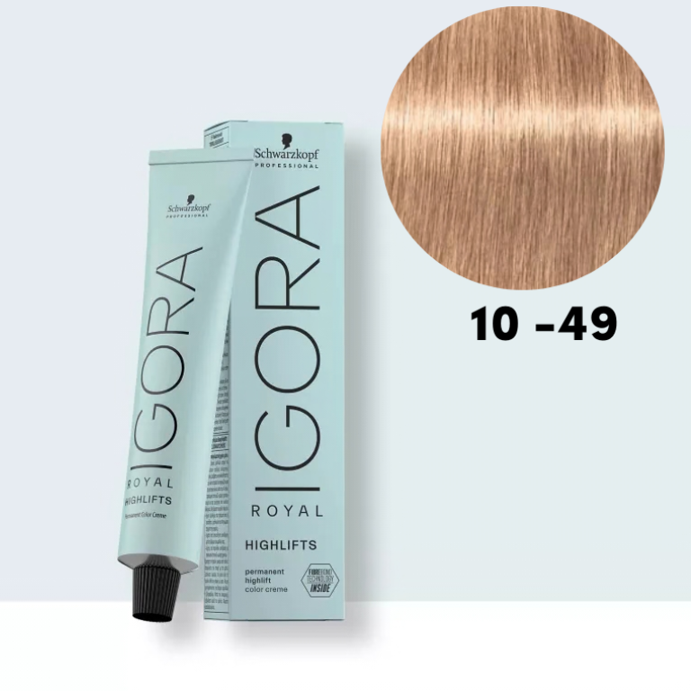 Schwarzkopf Permanent Color Igora Royal Highlifts 10