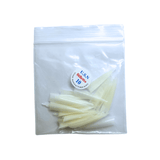 U.S.N Stiletto Natural Nail Tips Refill Bag (Bag of 50 pcs)