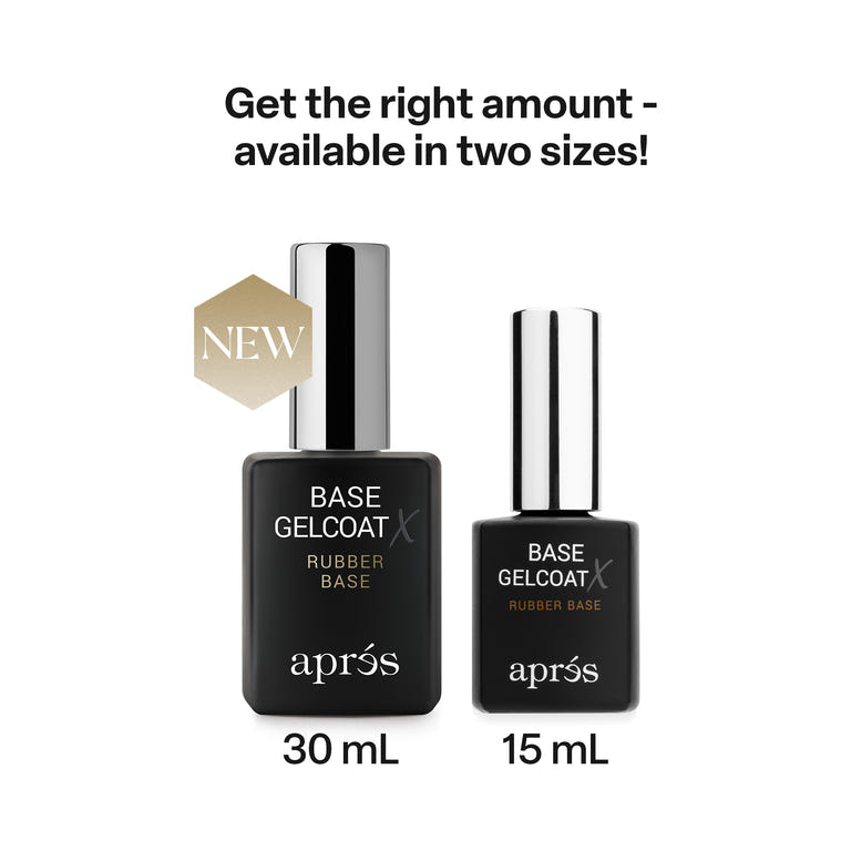 Apres Base Coat Rubber X  (2 Sizes) - HEMA-free & TPO-free