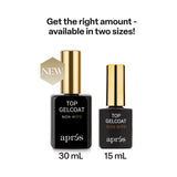 Apres NON WIPE Glossy Gel Top Coat (2 Sizes) - HEMA-Free & TPO-Free
