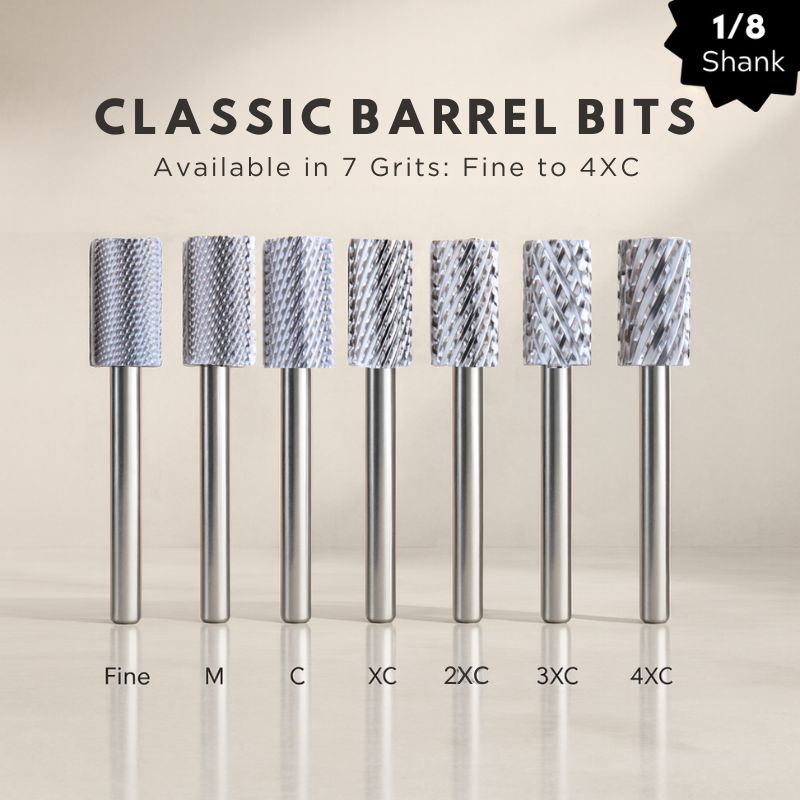 JNBS DRILL BIT | METAL CARBIDE | CLASSIC BARREL | LARGE | 1/8" (1PC)