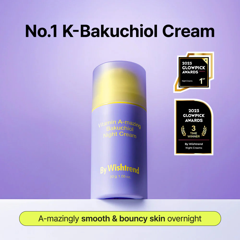 BY WISHTREND Vitamin A-Mazing Bakuchiol Night Cream 30G