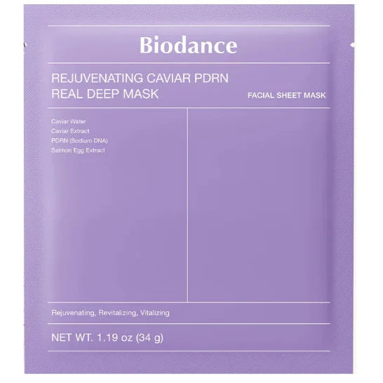BIODANCE Rejuvenating Caviar PDRN Real Deep Mask