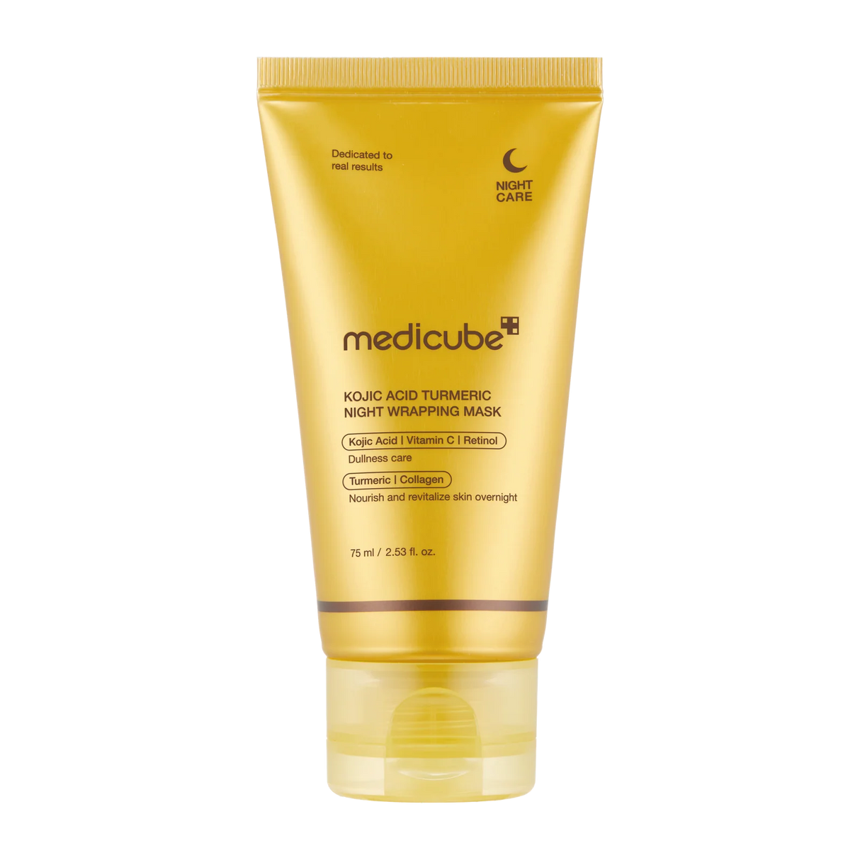 MEDICUBE Kojic Acid Turmeric Night Wrapping Mask 75mL