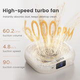 L'UGX LG207S Compact Rechargeable Nail Dust Collector | 6000 RPM