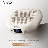L'UGX LG207S Compact Rechargeable Nail Dust Collector | 6000 RPM