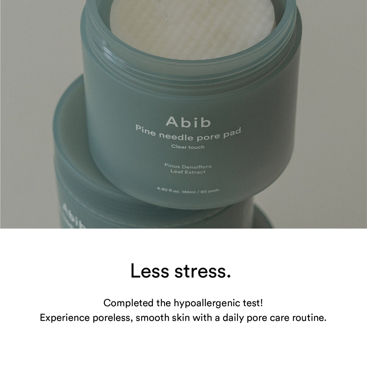 Abib Pine Needle Pore Pad Clear Touch (60EA) 145ml