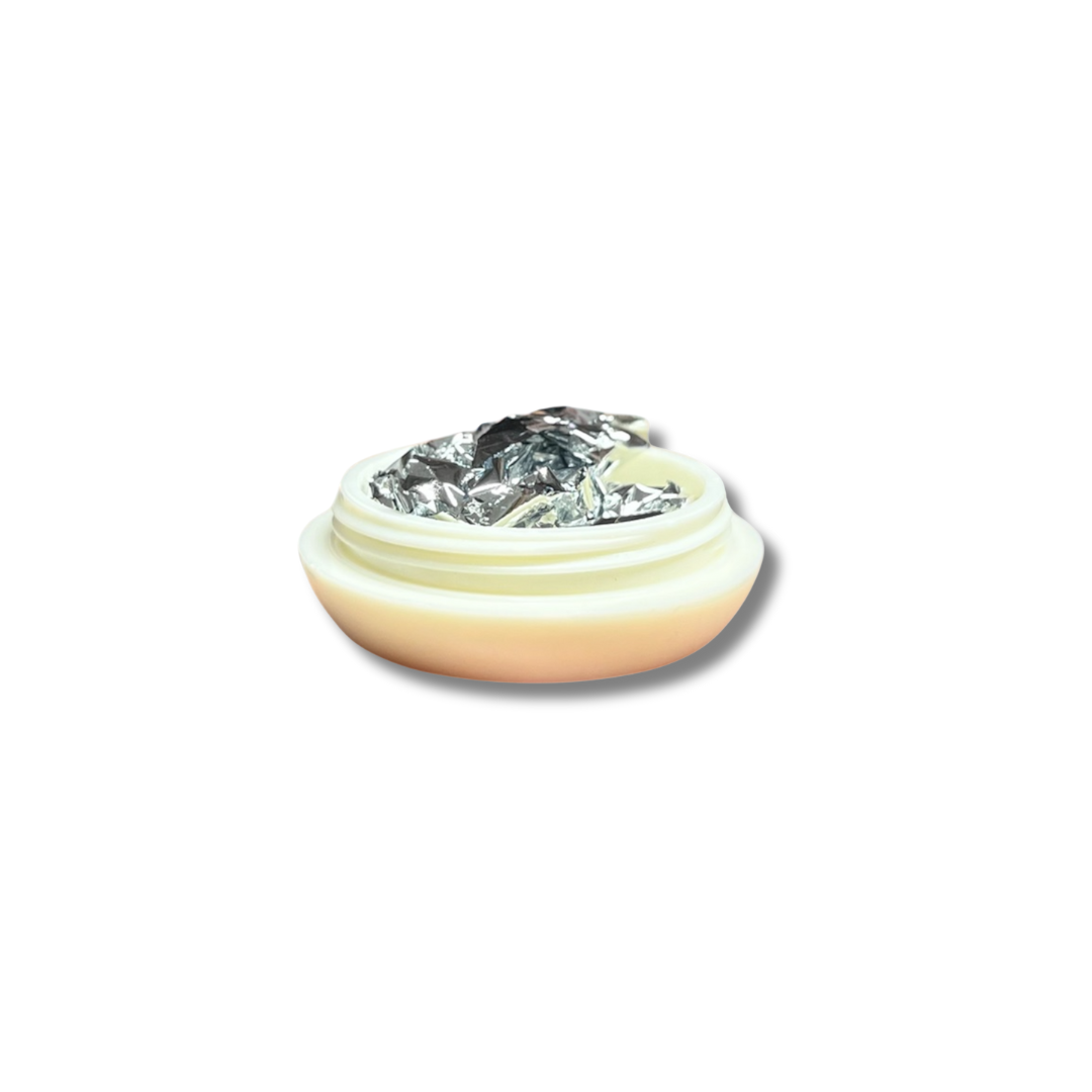 JNBS Silver Nail Foil (Set of 2)