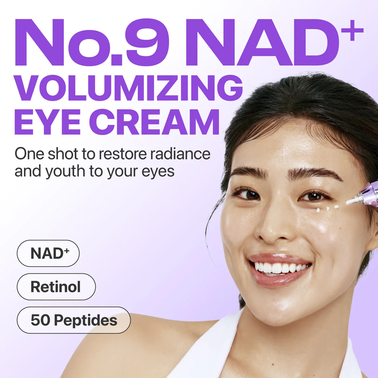 NUMBUZIN No.9 NAD+ Retinol Volumetox Eye Cream 10ml