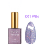 Apres Gel Couleur Kuromi™ Naughty and Nice Flash Glitter Gel Couleur (10ml?