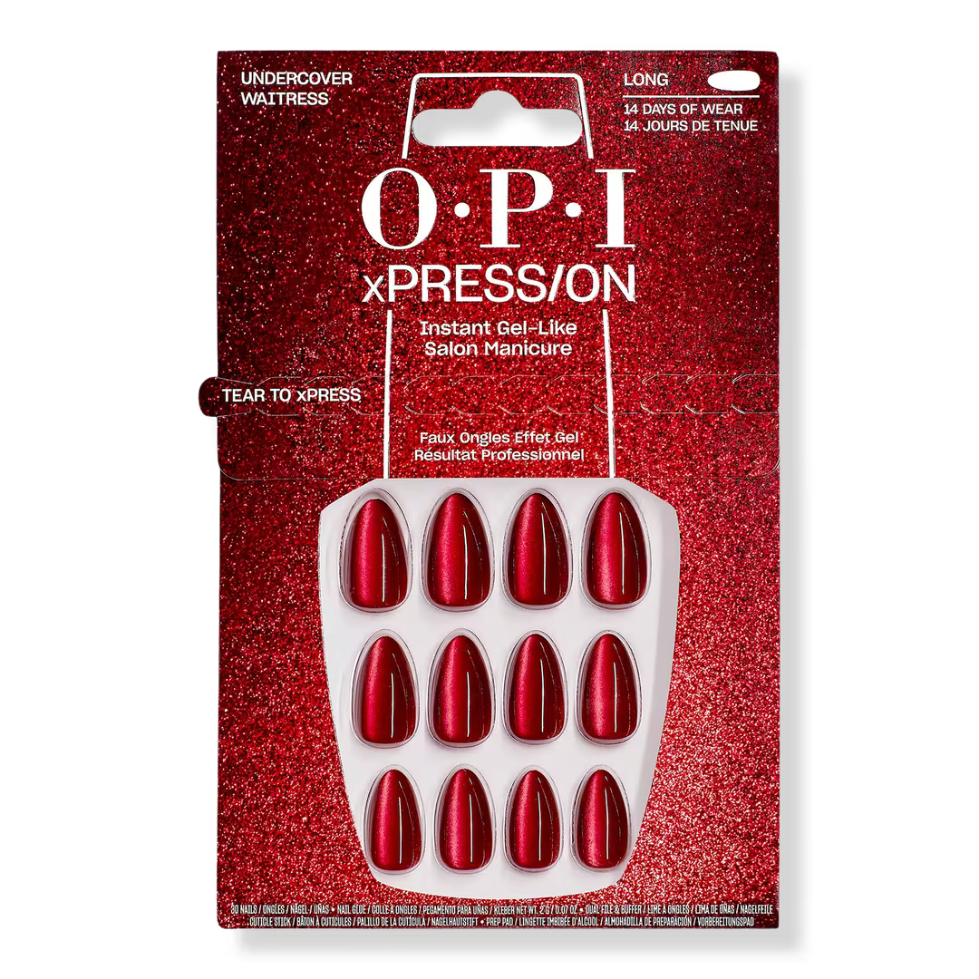 OPI xPRESS/ON Press On Nails Undercover Waitress