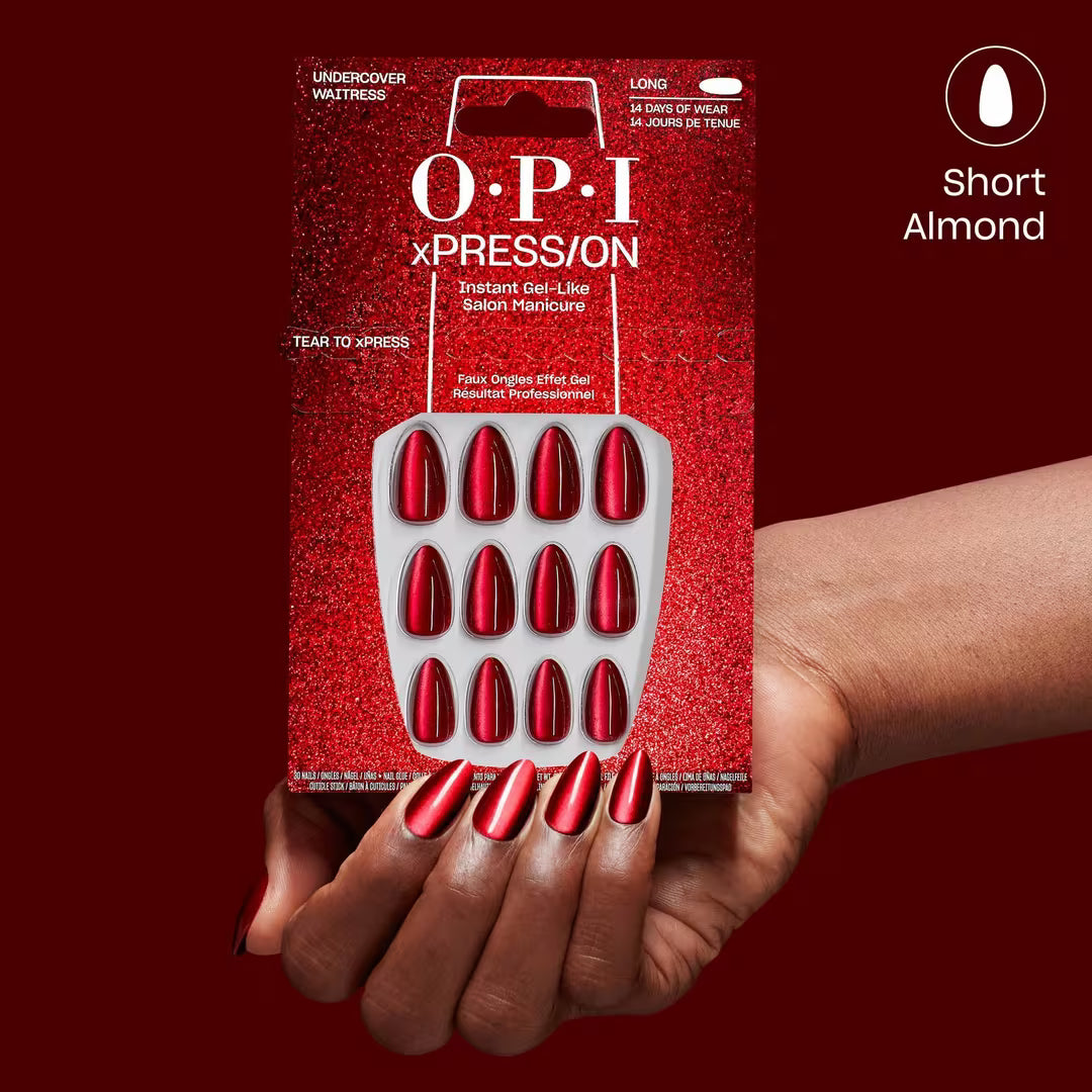 OPI xPRESS/ON Press On Nails Undercover Waitress