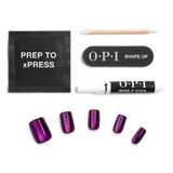 OPI xPRESS/ON Press On Nails Beyond Berry Jeans