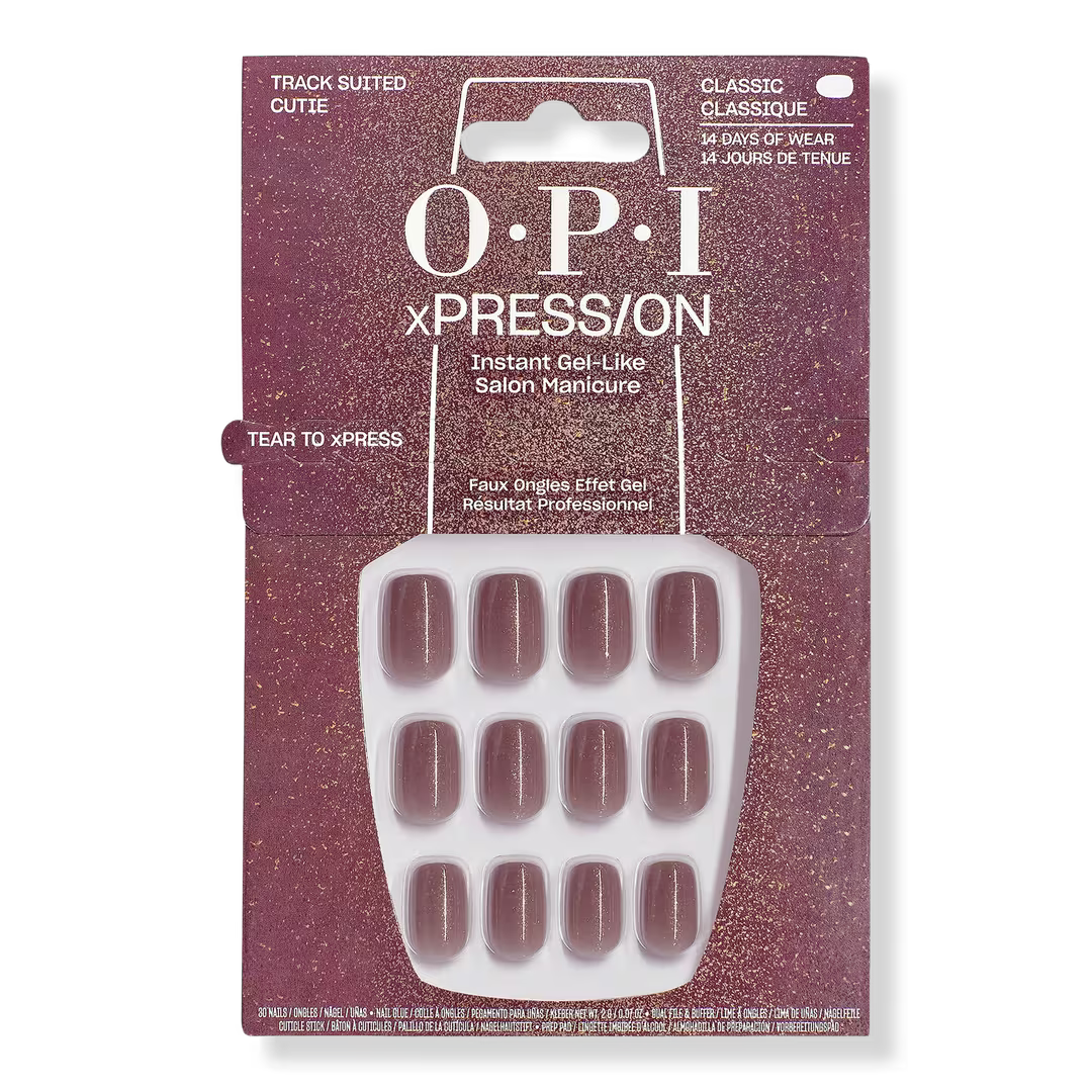 OPI xPRESS/ON Press On Nails Track Suited Cutie