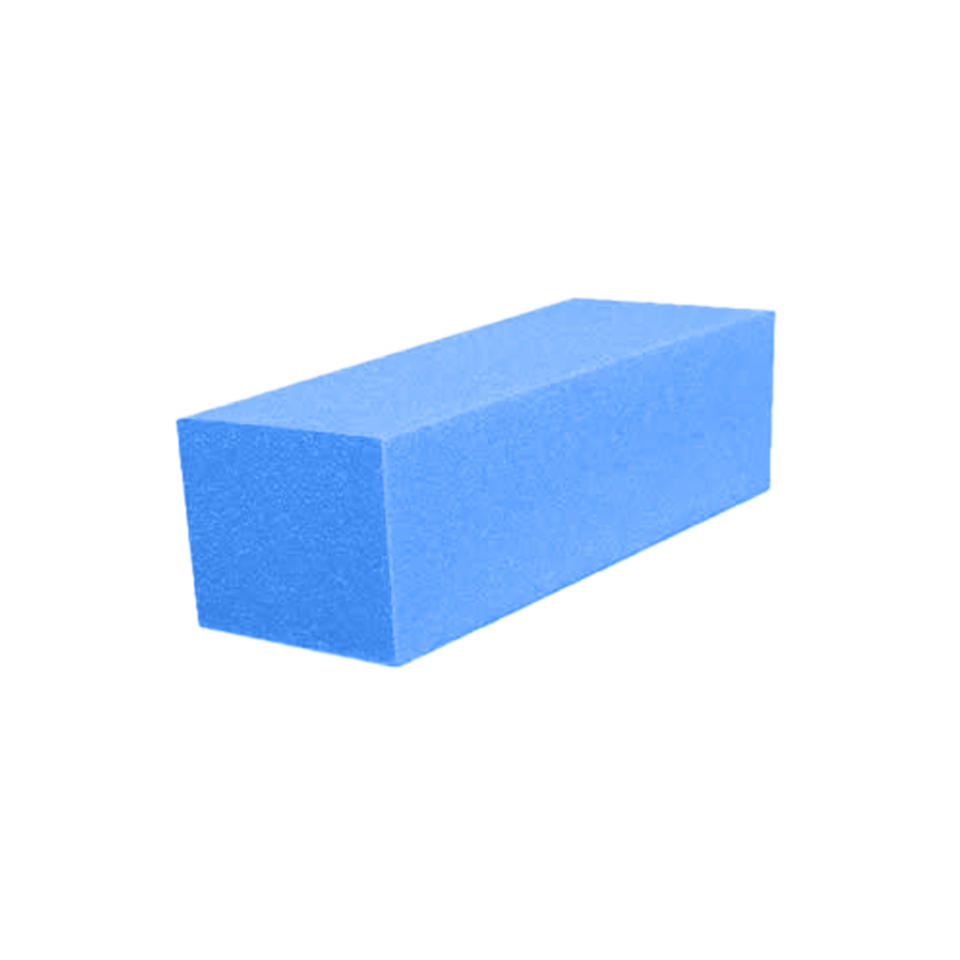 JNBS Nail Buffer Block 3 Way Blue