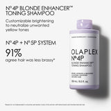 OLAPLEX No.4P Blonde Enhancer Toning Hair Shampoo 33.8oz