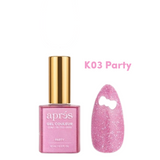 Apres Gel Couleur Kuromi™ Naughty and Nice Flash Glitter Gel Couleur (10ml?