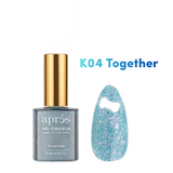 Apres Gel Couleur Kuromi™ Naughty and Nice Flash Glitter Gel Couleur (10ml?