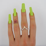 NOTPOLISH Powder Sparkle It ST02 Party Lime