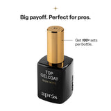Apres NON WIPE Glossy Gel Top Coat (2 Sizes) - HEMA-Free & TPO-Free