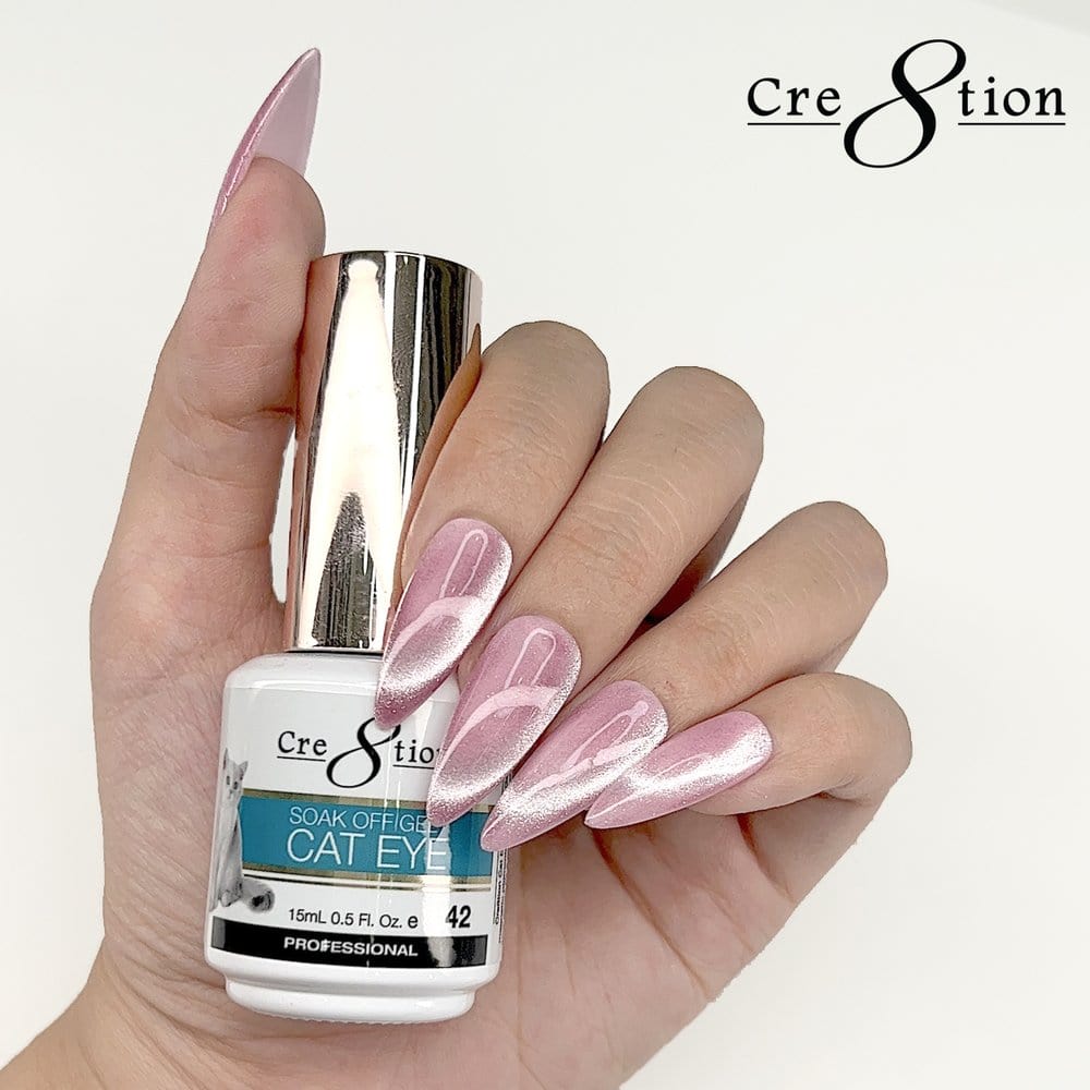 Cre8tion Cat Eye Soak Off Gel Polish (15ml) 042