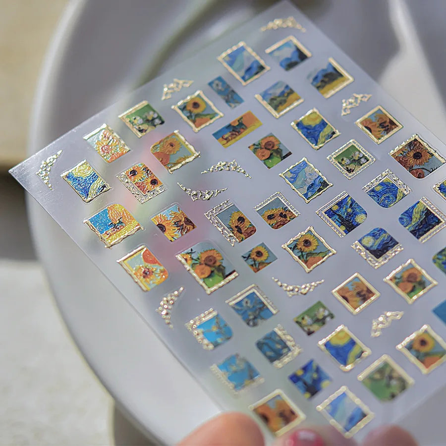 Tomoni 3D Nail Art Stickers
