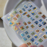 Tomoni 3D Nail Art Stickers