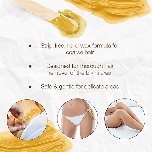 GIGI Brazilian Body Hard Wax, 14 oz