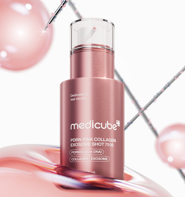 MEDICUBE PDRN Pink Collagen Exosome Shot Ampoule 7500